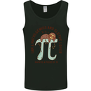 I'm a Maths Genius and Sloth Lover Funny Mens Vest Tank Top Black