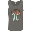 I'm a Maths Genius and Sloth Lover Funny Mens Vest Tank Top Charcoal