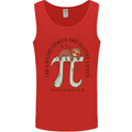 I'm a Maths Genius and Sloth Lover Funny Mens Vest Tank Top Red