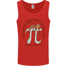 I'm a Maths Genius and Sloth Lover Funny Mens Vest Tank Top Red