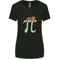 I'm a Maths Genius and Sloth Lover Funny Womens Wider Cut T-Shirt Black