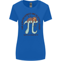 I'm a Maths Genius and Sloth Lover Funny Womens Wider Cut T-Shirt Royal Blue