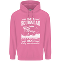 I'm a Scuba Diving Dad Father's Day Diver Mens 80% Cotton Hoodie Azelea