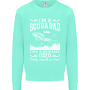 I'm a Scuba Diving Dad Father's Day Diver Mens Sweatshirt Jumper Peppermint