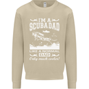I'm a Scuba Diving Dad Father's Day Diver Mens Sweatshirt Jumper Sand