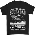 I'm a Scuba Diving Dad Father's Day Diver Mens T-Shirt Cotton Gildan Black
