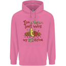 I'm a Vegan My b12 Is Fine Funny Childrens Kids Hoodie Azalea