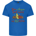 I'm a Vegan My b12 Is Fine Funny Kids T-Shirt Childrens Royal Blue