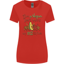 I'm a Vegan My b12 Is Fine Funny Womens Wider Cut T-Shirt Red