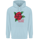 I'm a Wild Rose Childrens Kids Hoodie Light Blue