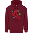 I'm a Wild Rose Childrens Kids Hoodie Maroon