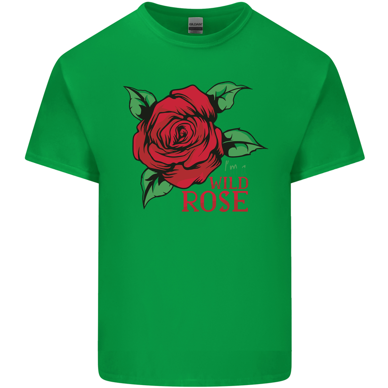 I'm a Wild Rose Kids T-Shirt Childrens Irish Green
