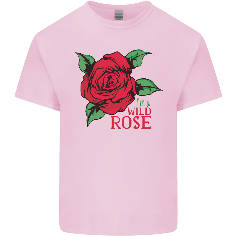 I'm a Wild Rose Kids T-Shirt Childrens Light Pink