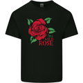 I'm a Wild Rose Mens Cotton T-Shirt Tee Top Black