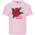 I'm a Wild Rose Mens Cotton T-Shirt Tee Top Light Pink