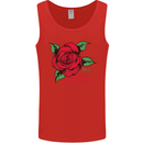 I'm a Wild Rose Mens Vest Tank Top Red