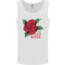 I'm a Wild Rose Mens Vest Tank Top White