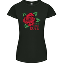 I'm a Wild Rose Womens Petite Cut T-Shirt Black