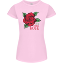 I'm a Wild Rose Womens Petite Cut T-Shirt Light Pink