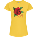 I'm a Wild Rose Womens Petite Cut T-Shirt Yellow