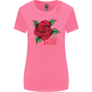 I'm a Wild Rose Womens Wider Cut T-Shirt Azalea