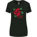 I'm a Wild Rose Womens Wider Cut T-Shirt Black