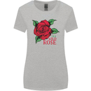 I'm a Wild Rose Womens Wider Cut T-Shirt Sports Grey