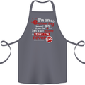 I'm an Engineer Guy That's Never Wrong Cotton Apron 100% Organic Steel