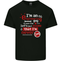 I'm an Engineer Guy That's Never Wrong Mens Cotton T-Shirt Tee Top Black