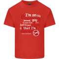 I'm an Engineer Guy That's Never Wrong Mens Cotton T-Shirt Tee Top Red