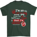 I'm an Engineer Guy That's Never Wrong Mens T-Shirt Cotton Gildan Forest Green