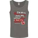 I'm an Engineer Guy That's Never Wrong Mens Vest Tank Top Charcoal