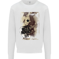 Ibiza Rocks Dance Music Kids Sweatshirt Jumper White