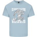 Ice Hockey Players Walk On Water Kids T-Shirt Childrens Light Blue
