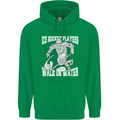 Ice Hockey Players Walk On Water Mens 80% Cotton Hoodie Irish Green