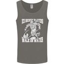 Ice Hockey Players Walk On Water Mens Vest Tank Top Charcoal