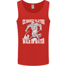 Ice Hockey Players Walk On Water Mens Vest Tank Top Red