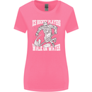 Ice Hockey Players Walk On Water Womens Wider Cut T-Shirt Azalea