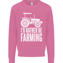 Id Rather Be Farmer Farming Tractor Mens Sweatshirt Jumper Azalea