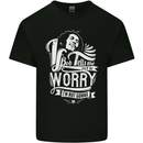 If Bob Tells Me Not to Worry Reggae Music Kids T-Shirt Childrens Black