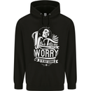 If Bob Tells Me Not to Worry Reggae Music Mens Hoodie Black