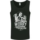 If Bob Tells Me Not to Worry Reggae Music Mens Vest Tank Top Black