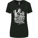 If Bob Tells Me Not to Worry Reggae Music Womens Wider Cut T-Shirt Black