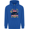 If Dad Cant Grill It No One Can Funny BBQ Childrens Kids Hoodie Royal Blue