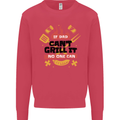 If Dad Cant Grill It No One Can Funny BBQ Kids Sweatshirt Jumper Heliconia