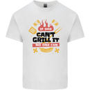 If Dad Cant Grill It No One Can Funny BBQ Kids T-Shirt Childrens White