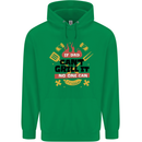 If Dad Cant Grill It No One Can Funny BBQ Mens 80% Cotton Hoodie Irish Green
