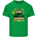 If Dad Cant Grill It No One Can Funny BBQ Mens Cotton T-Shirt Tee Top Irish Green