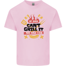If Dad Cant Grill It No One Can Funny BBQ Mens Cotton T-Shirt Tee Top Light Pink