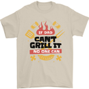 If Dad Cant Grill It No One Can Funny BBQ Mens T-Shirt 100% Cotton Sand
